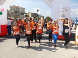 Participation in the race, Nafplio 2015